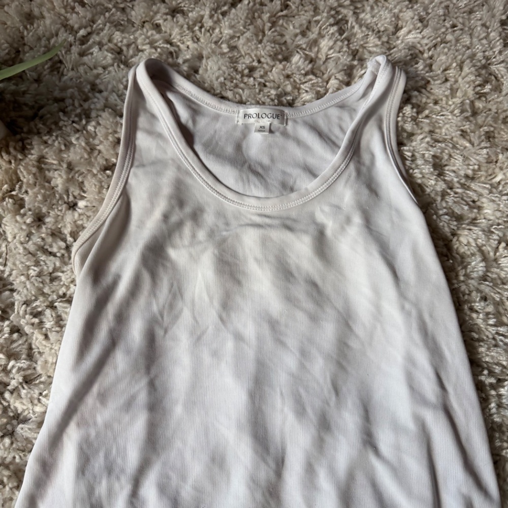 Prologue Classic women’s comfortable, soft, casual casual wear White Tank Top wh - Picture 4 of 4